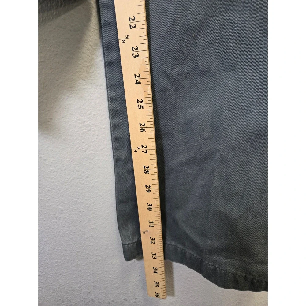 Dockers Vintage Khakis Cotton Twill Straight Leg Chino Pants Blue Gray 34x34